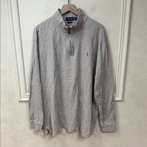 Polo Ralph Lauren Estate Rib 1/4 Zip Pullover Sweater size 3XB